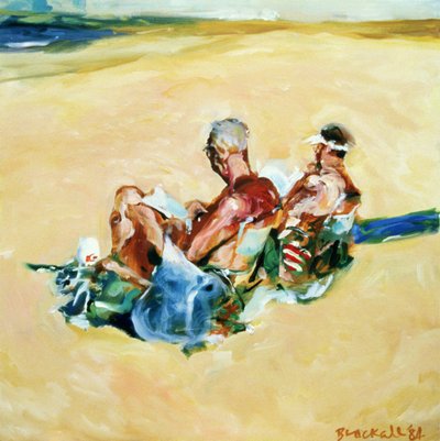 Sidney Beach Bums, 1984 von Ted Blackall